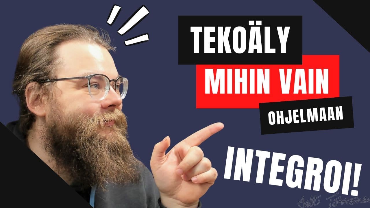 Tekoäly mihin vain