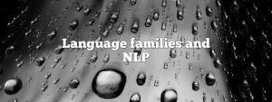 Language families and NLP
